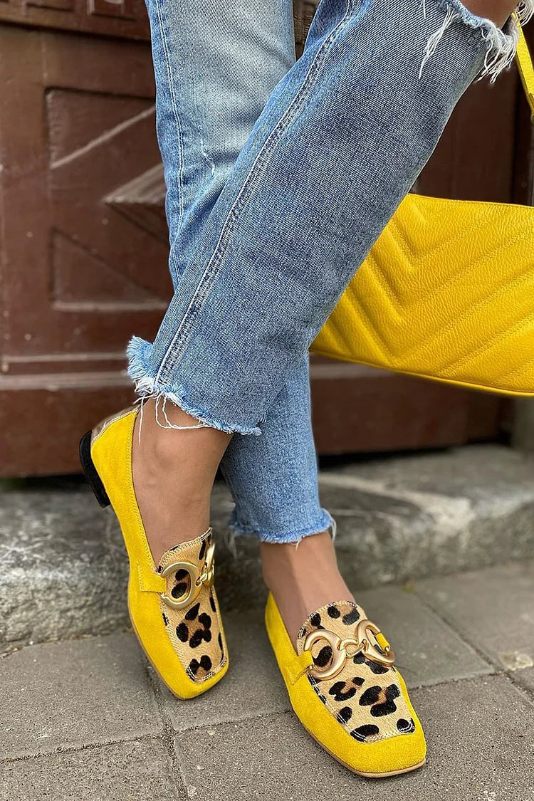 STELLE | Mocassim com estampa animal
