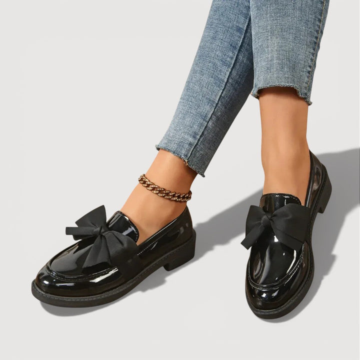 MAERYL – MOCCASINS COM DETALHE DE LAÇO