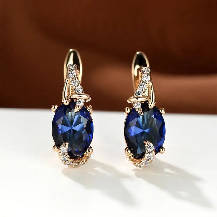Brincos Royal Midnight Drop