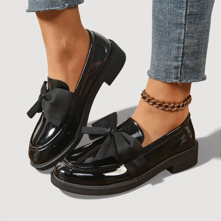 MAERYL – MOCCASINS COM DETALHE DE LAÇO