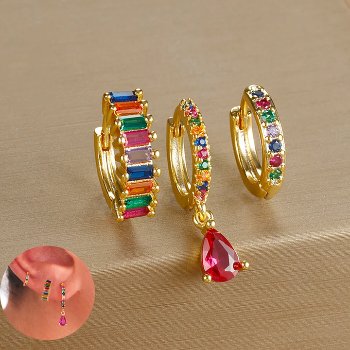 Conjunto de Brincos Isla