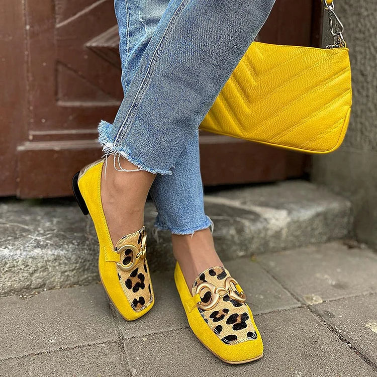STELLE | Mocassim com estampa animal