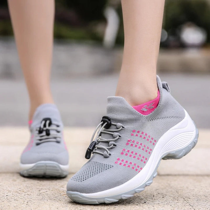 Alyssa™ - Sapatos ortopédicos confortáveis com suporte para arco