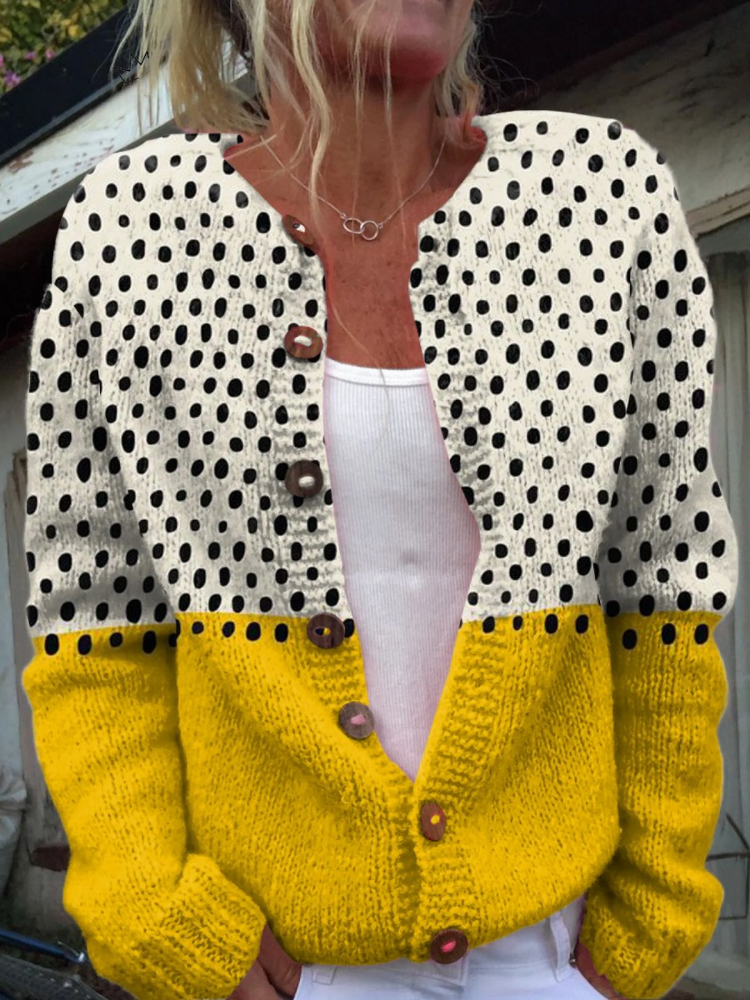 Junella™ | Suéter Cardigan Vintage