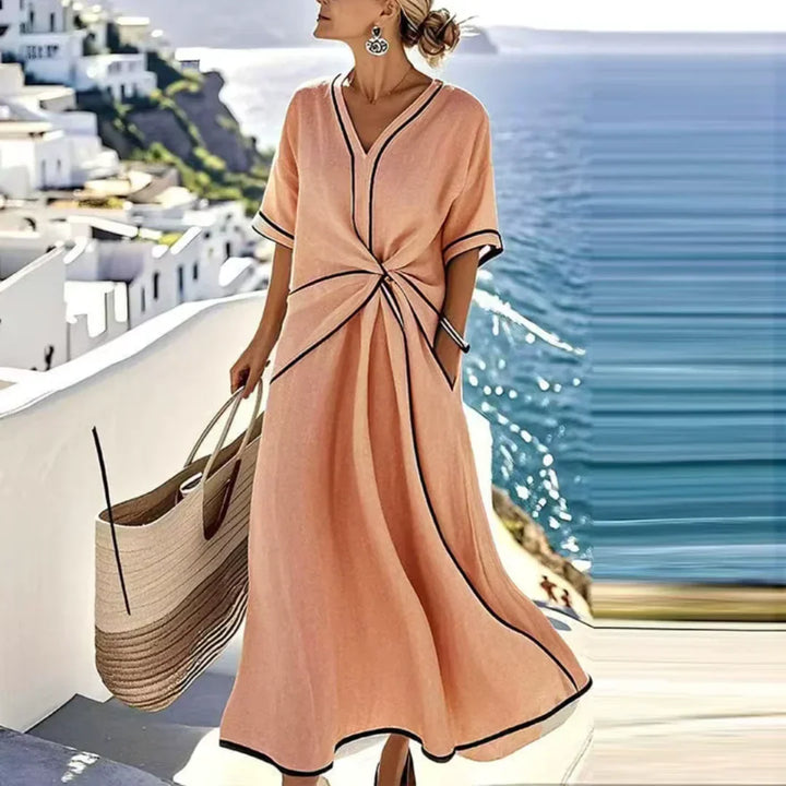 Athena™ - Vestido Maxi Elegante de Verão