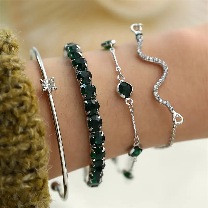 Conjunto Quattro Pulseiras | Três Gerações