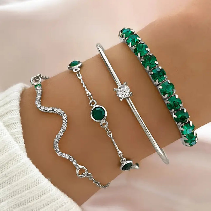 Conjunto Quattro Pulseiras | Três Gerações