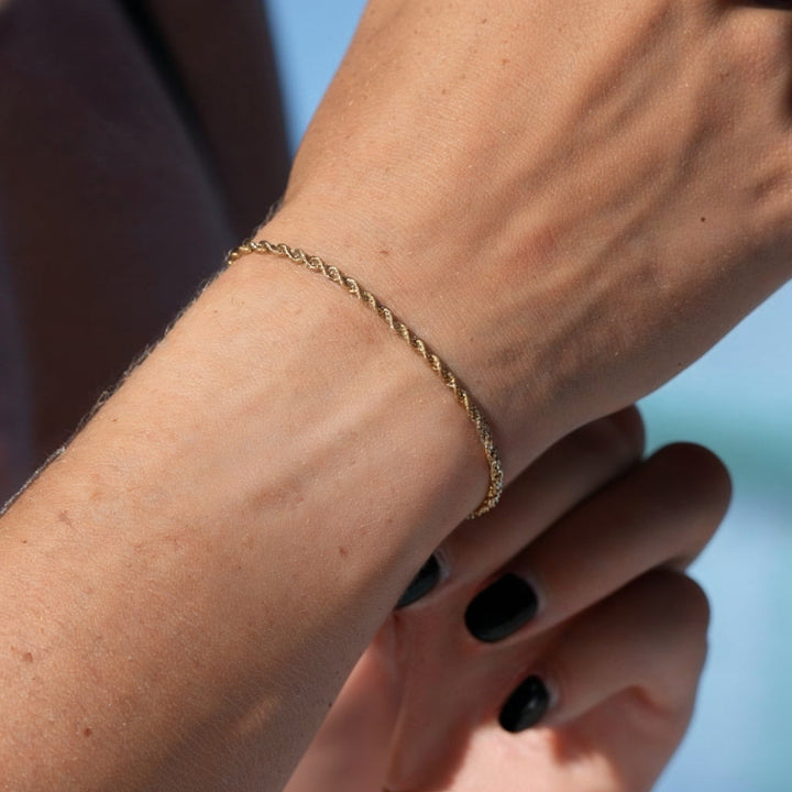 "SIARGAO" BRACELETE DE CORDÃO
