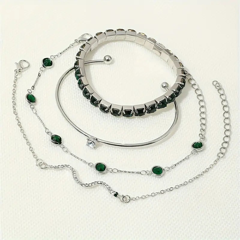 Conjunto Quattro Pulseiras | Três Gerações