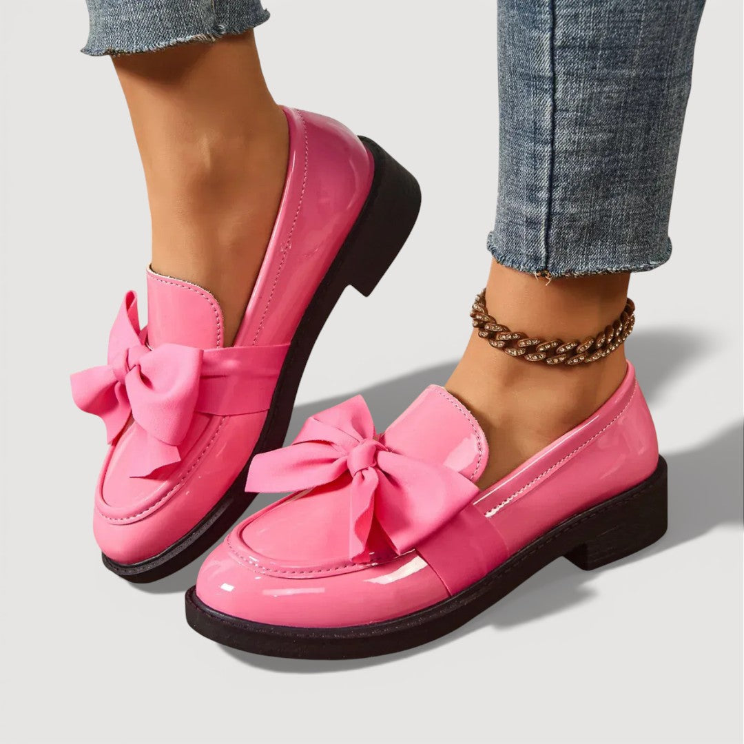 MAERYL – MOCCASINS COM DETALHE DE LAÇO