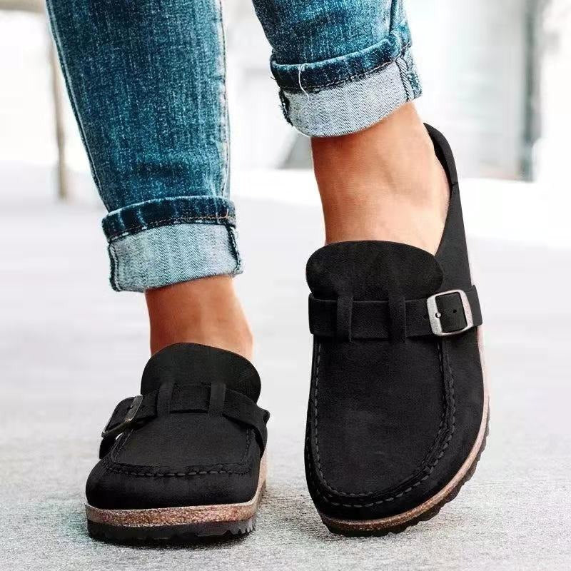 Luna™ - Mocassins Ortopédicos em Camurça Refinados