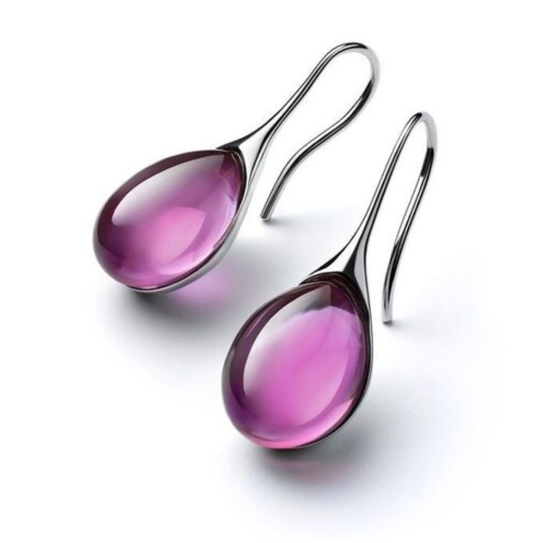 Brincos de cristal