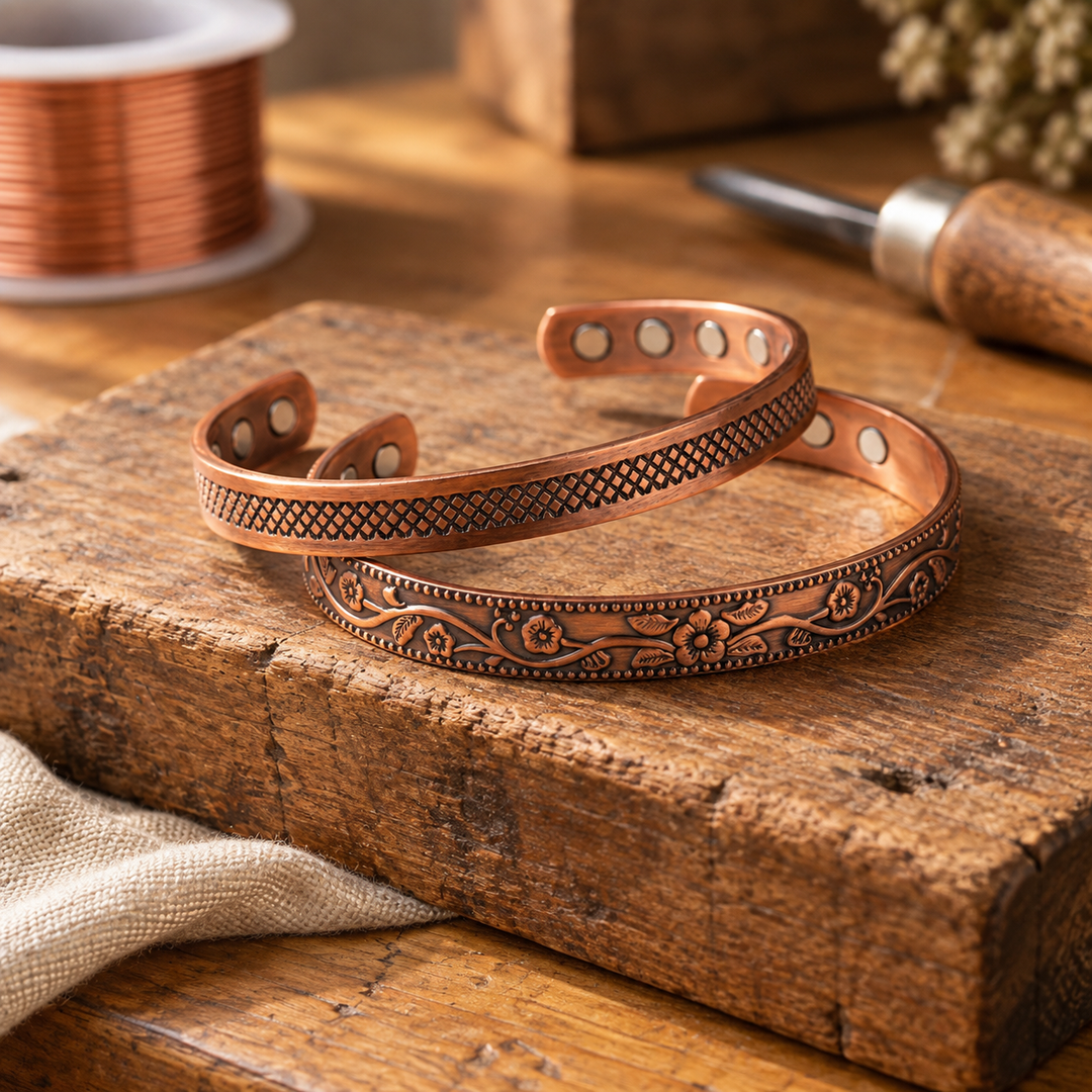 Conjunto de Cobre Forjado