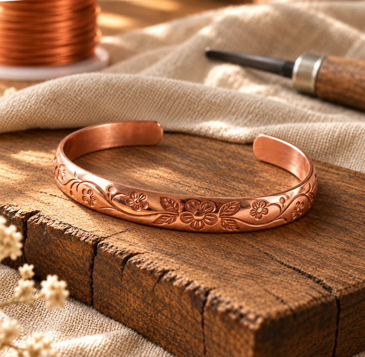 Pulseira de Cobre Bloom