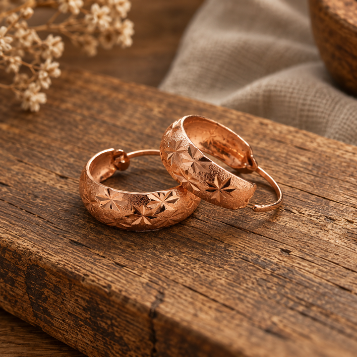 Brincos de Cobre Dew