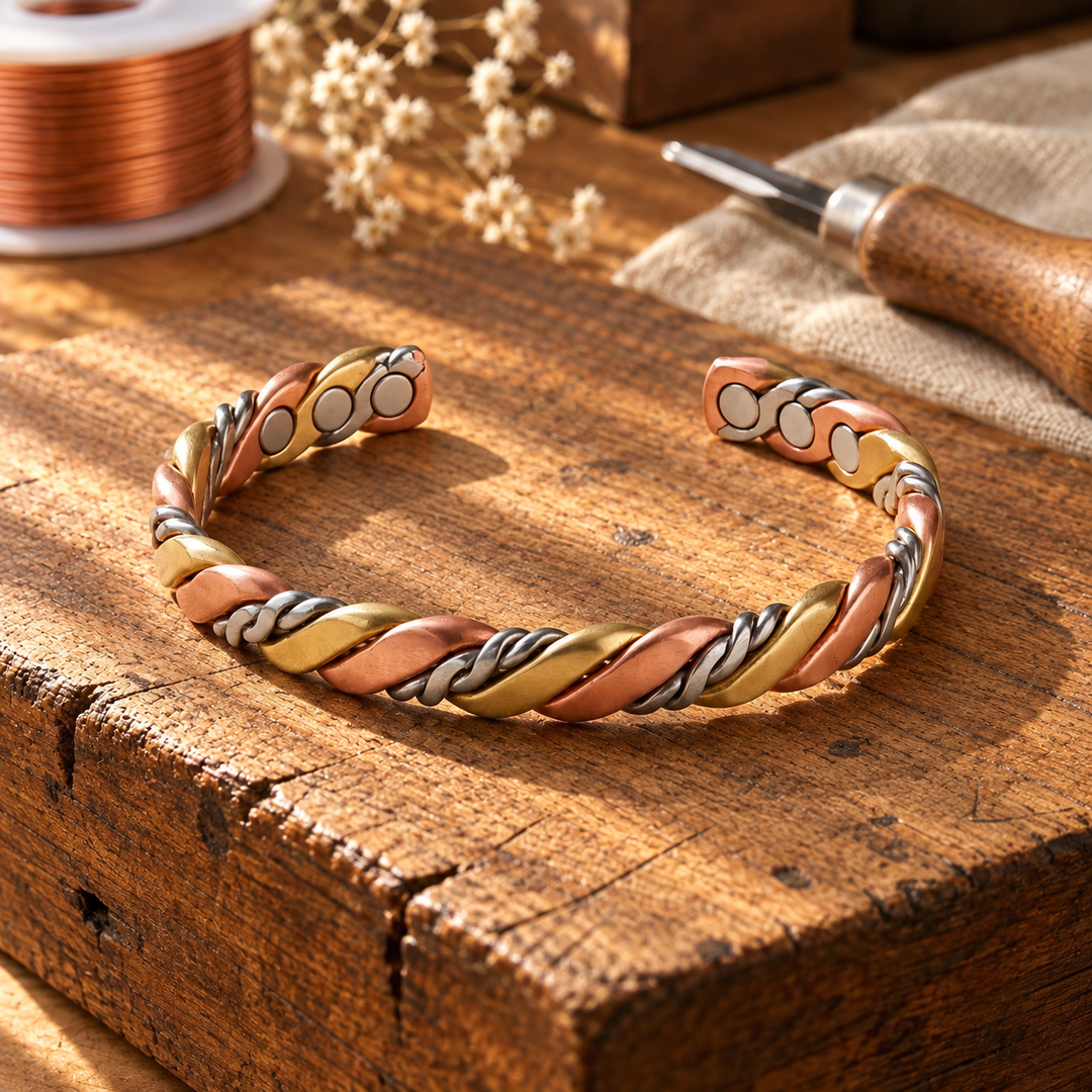 Pulseira de Cobre Stone