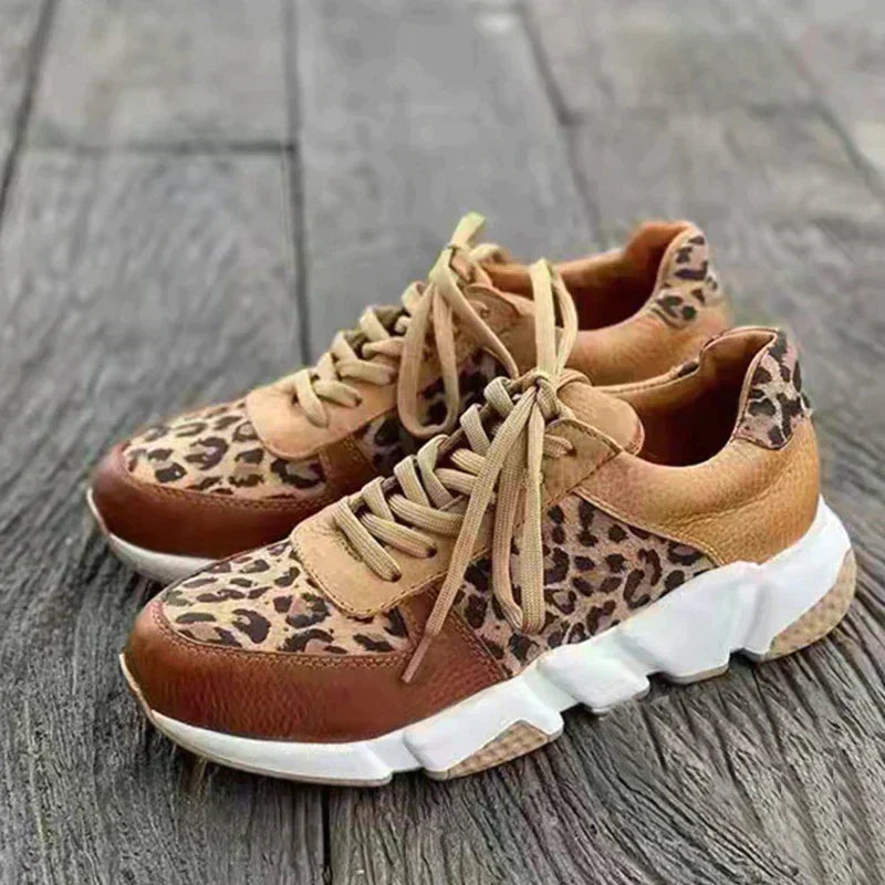 Mia™ - Sapatos Leopardados Confortáveis