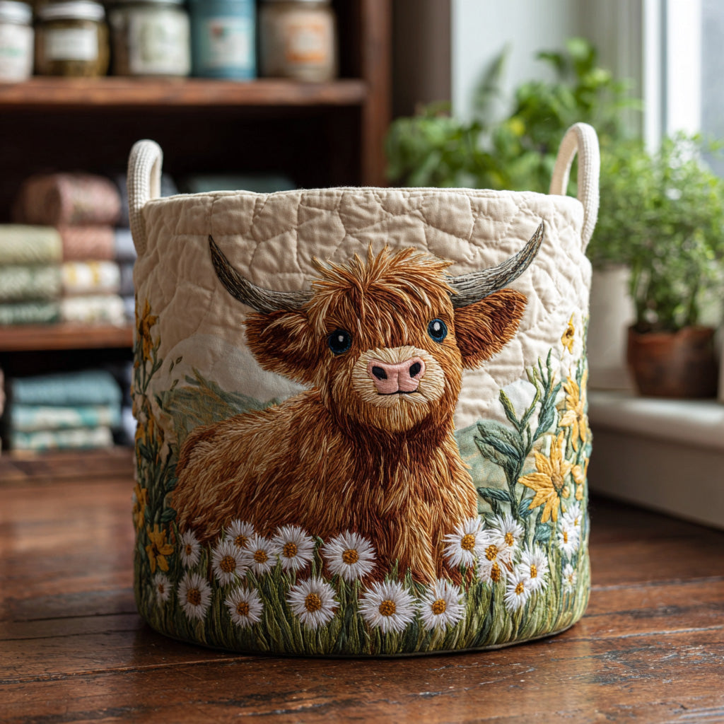 Cesta de Lavanderia Highland Charm