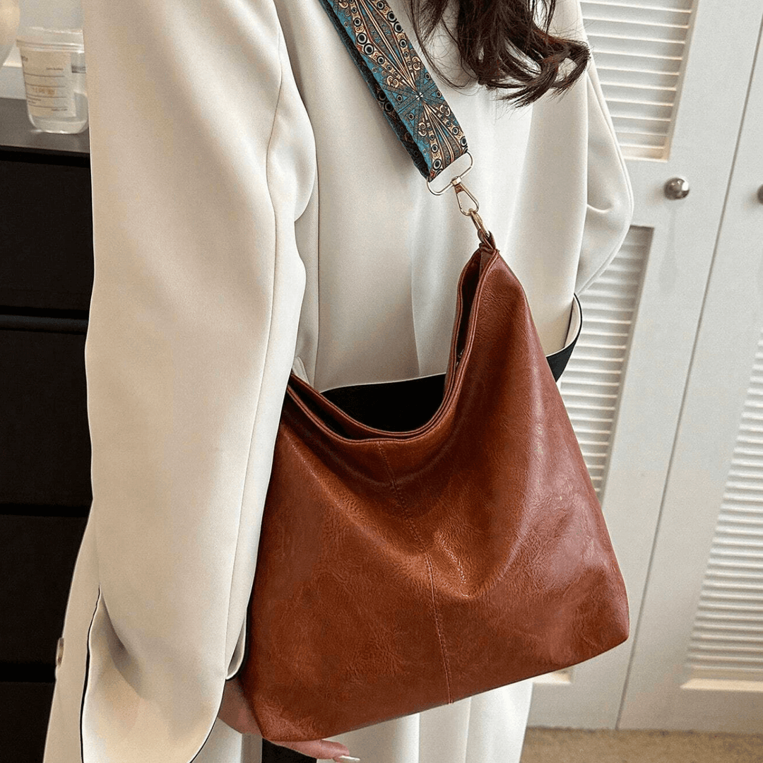 Bolsa Alba Texturizada | Bolsa de Ombro