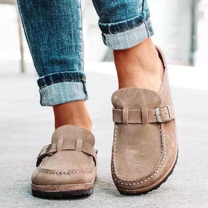 Luna™ - Mocassins Ortopédicos em Camurça Refinados