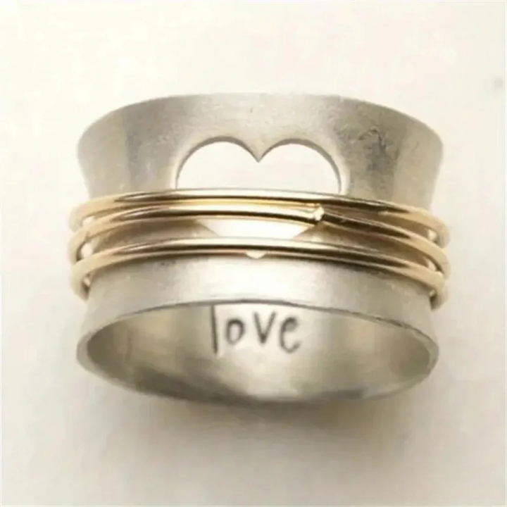 Anel Vintage Amor Precioso