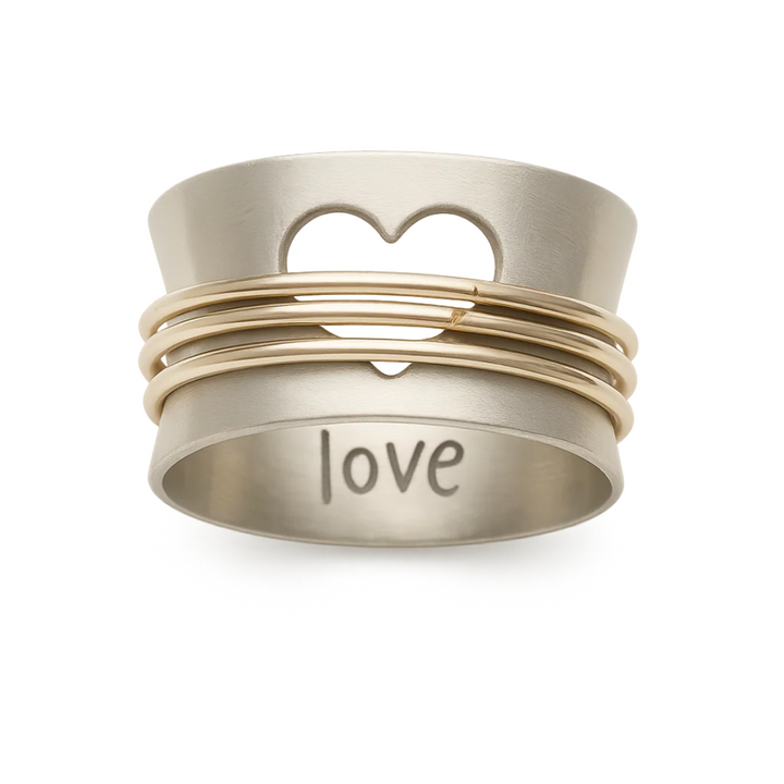Anel Vintage Amor Precioso