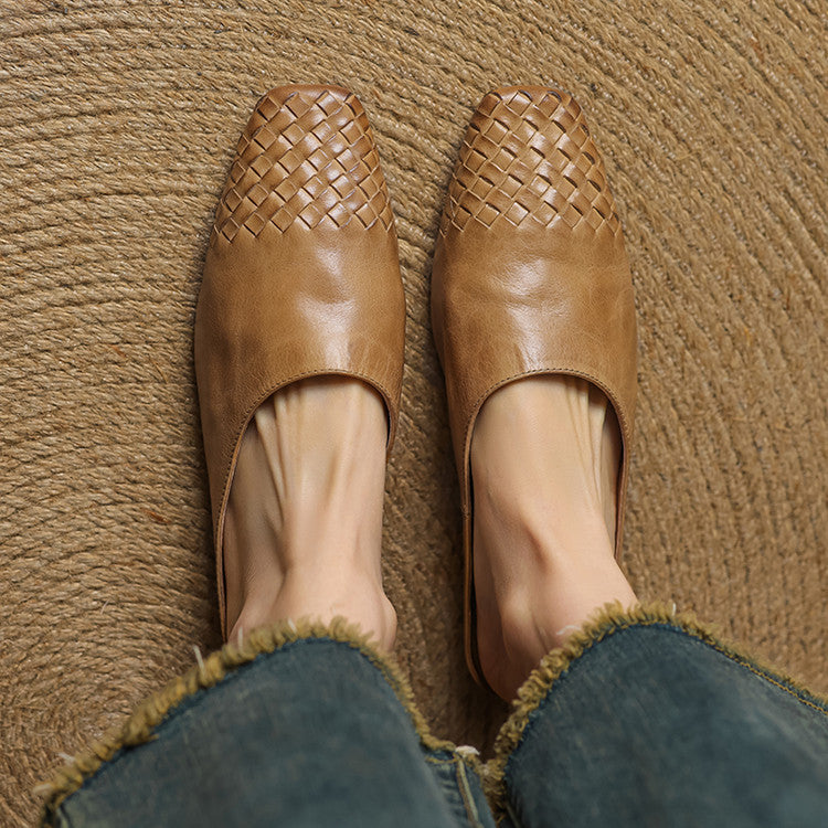 Mules de Couro Genuine Helma