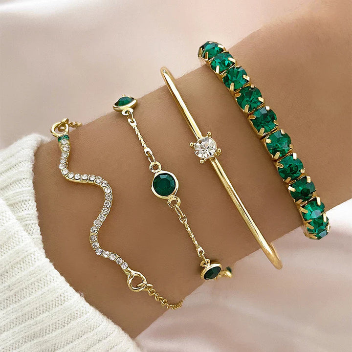 Conjunto Quattro Pulseiras | Três Gerações