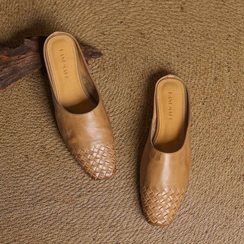 Mules de Couro Genuine Helma