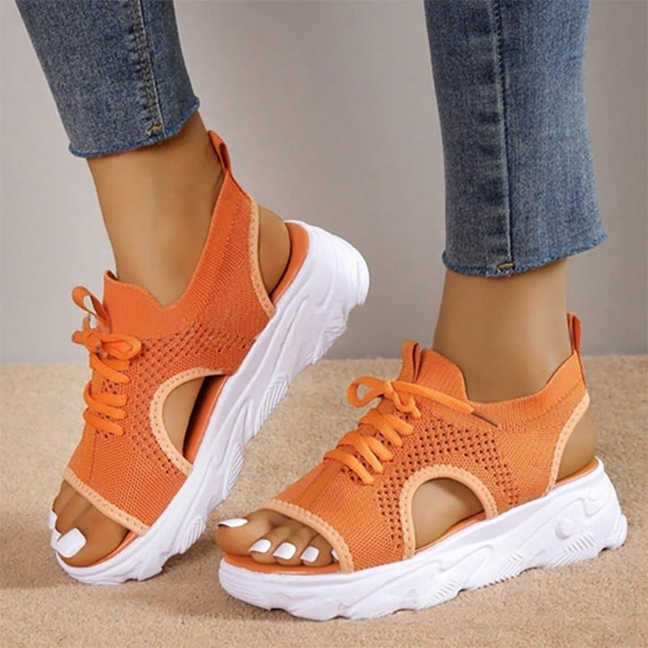 Lina™ - Sandálias Fashion e Respiratórias com Plataforma