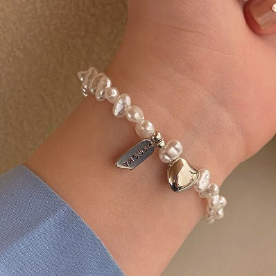 Pulseira Coração | Madreperola