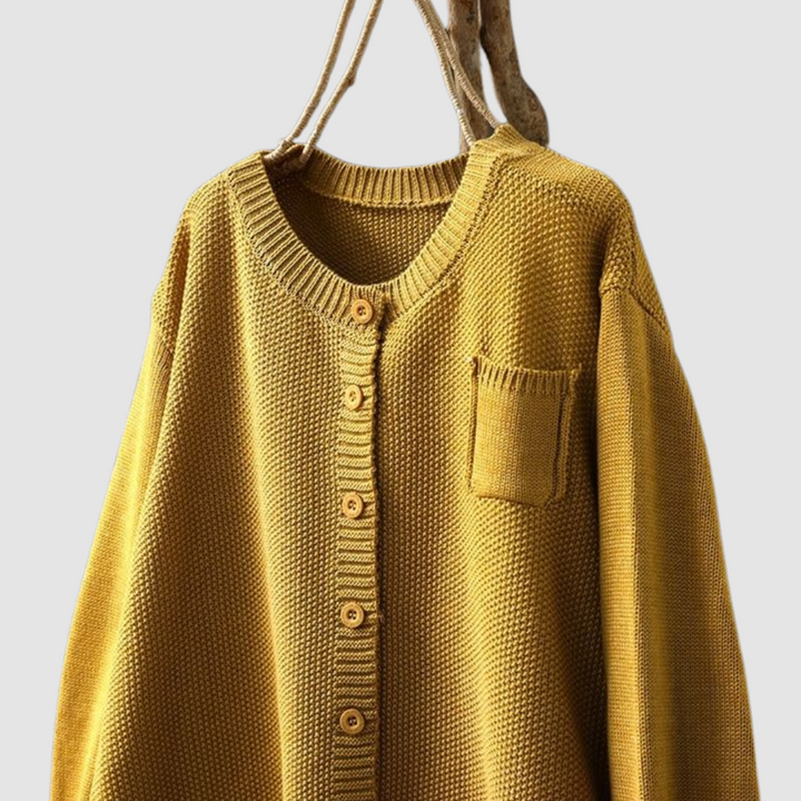 Berlinda™ Cardigan Aconchegante de Tricô