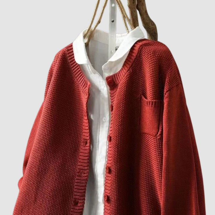 Berlinda™ Cardigan Aconchegante de Tricô