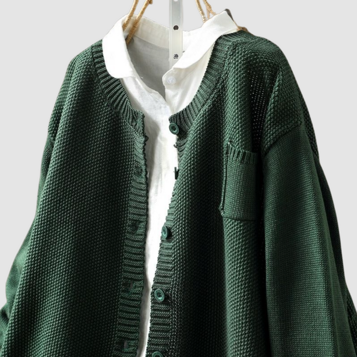 Berlinda™ Cardigan Aconchegante de Tricô