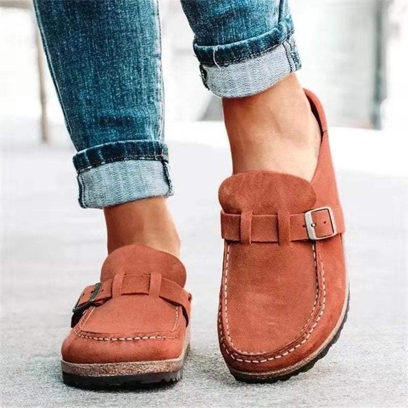 Luna™ - Mocassins Ortopédicos em Camurça Refinados