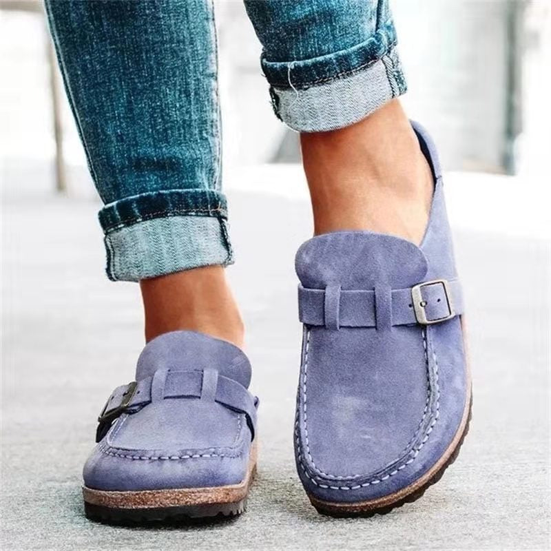 Luna™ - Mocassins Ortopédicos em Camurça Refinados
