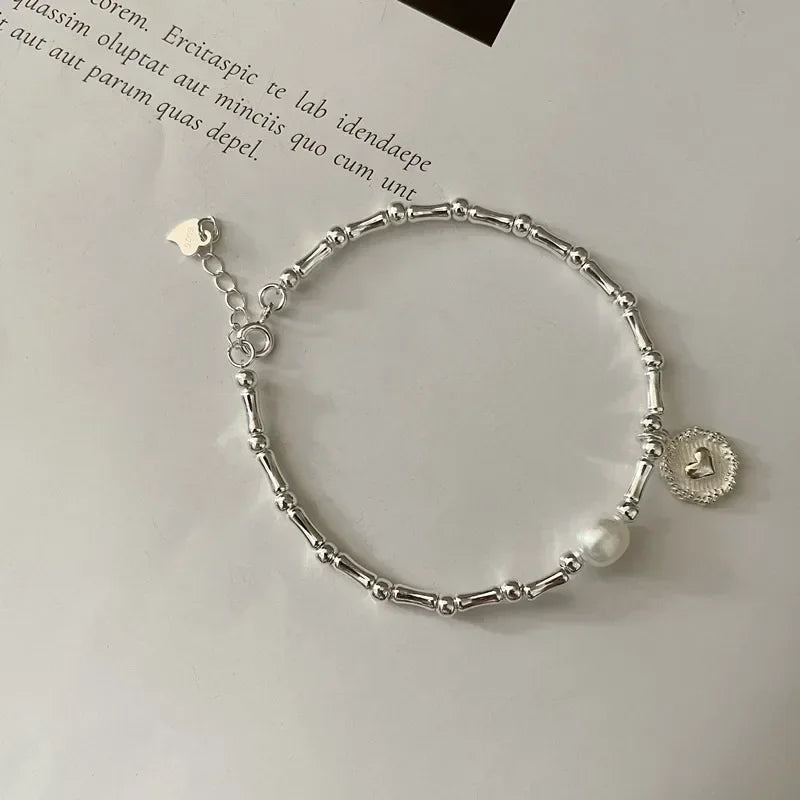 Pulseira Coração | Madreperla