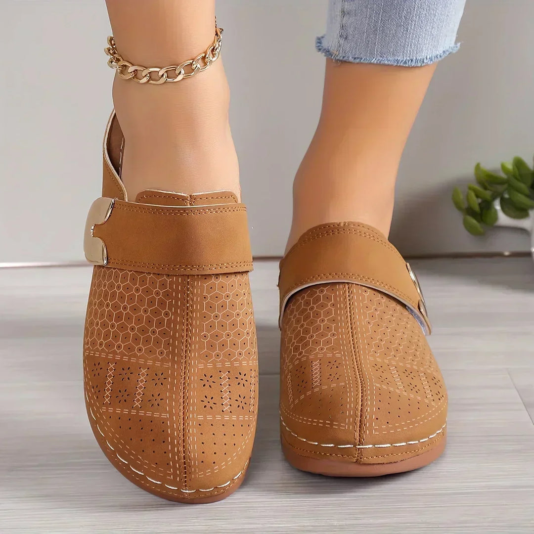 Mia™ - Sandálias com salto elegante