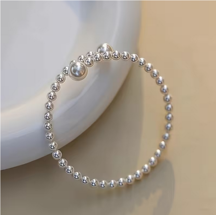 Bracelete ajustável Pérola | Perlume