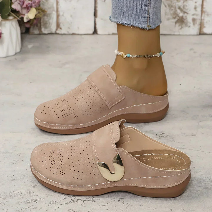 Mia™ - Sandálias com salto elegante