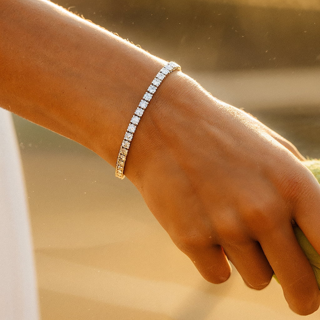 "MIAMI" BRACELETE DE TÊNIS CLÁSSICO