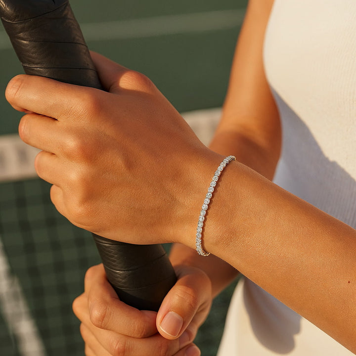 "MIAMI" BRACELETE DE TÊNIS CLÁSSICO