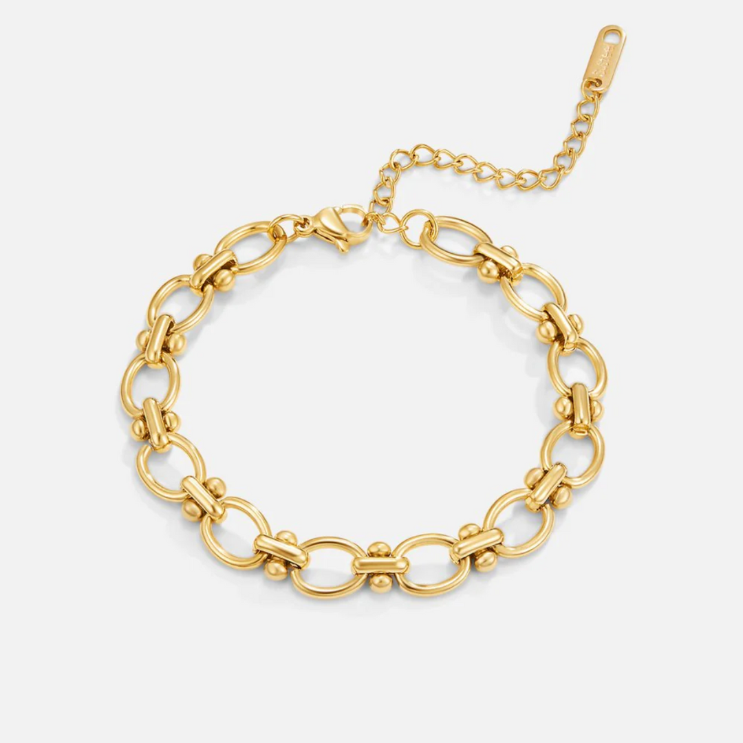 Pulseira de Corrente Dourada