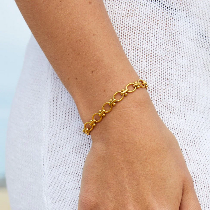 Pulseira de Corrente Dourada