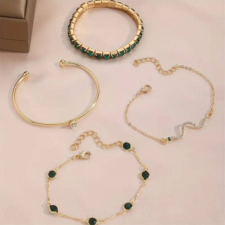 Conjunto Quattro Pulseiras | Três Gerações