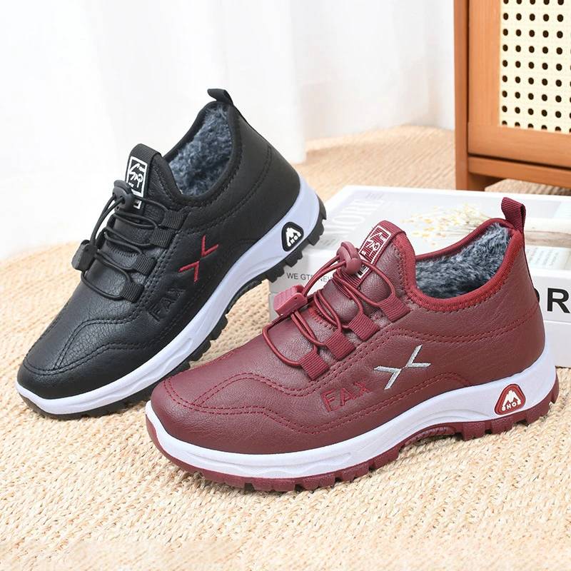 Riley™ - Sapatos ortopédicos com forro em pelúcia