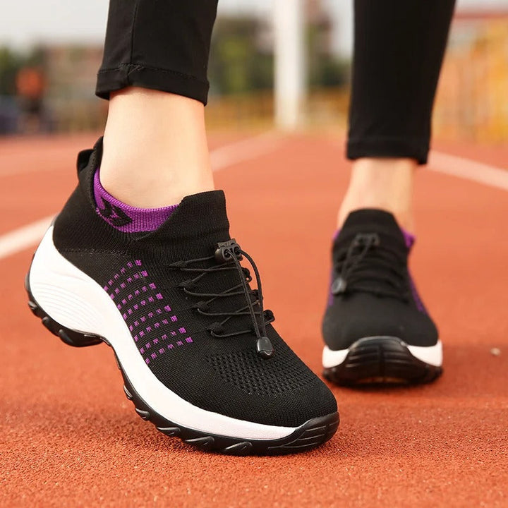 Alyssa™ - Sapatos ortopédicos confortáveis com suporte para arco