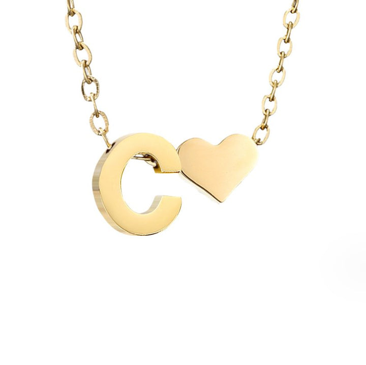 Colar de Ouro 'Eternal Love' com Letra