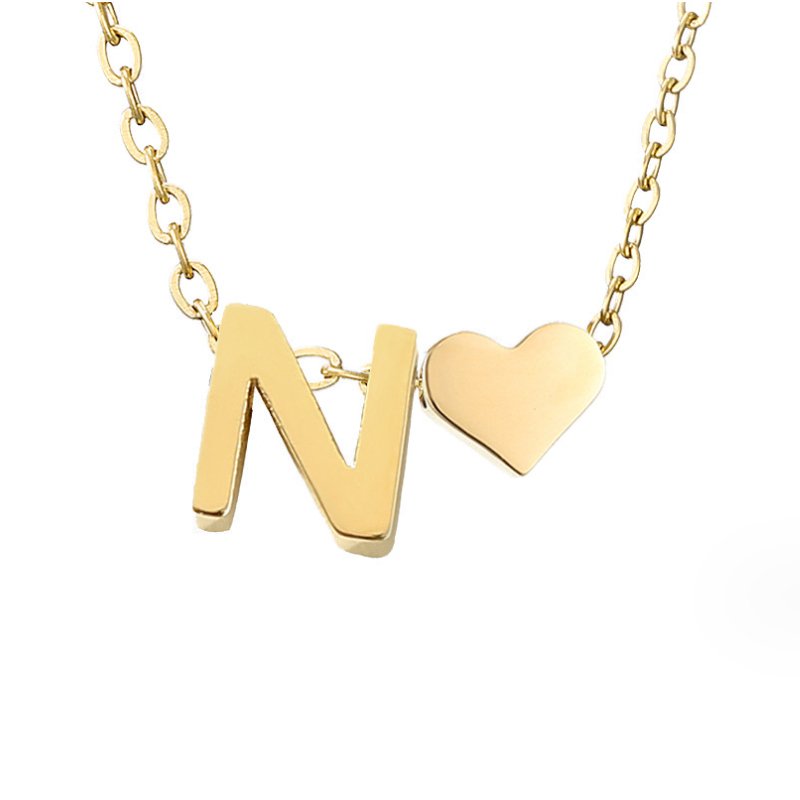 Colar de Ouro 'Eternal Love' com Letra
