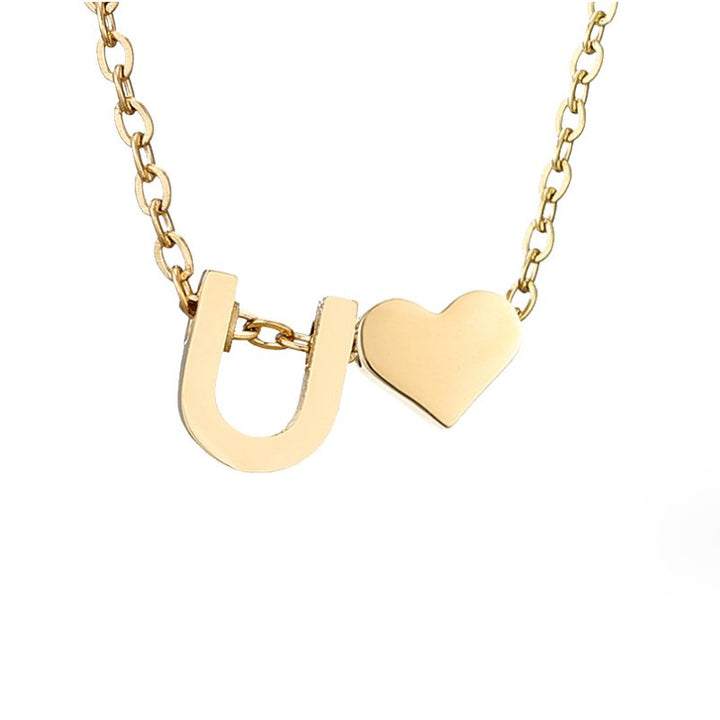Colar de Ouro 'Eternal Love' com Letra